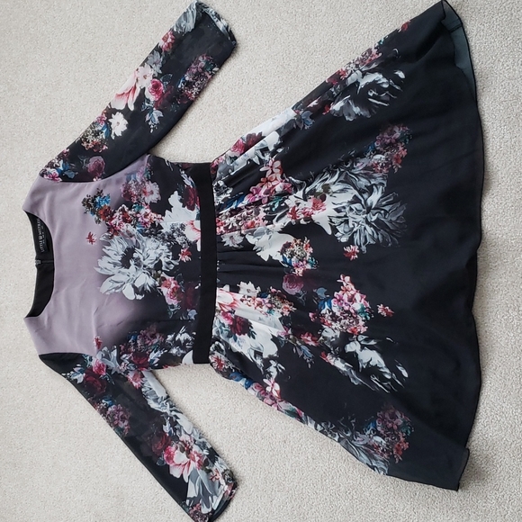 Little Mistress Multicolored Dress - Picture 1 of 8